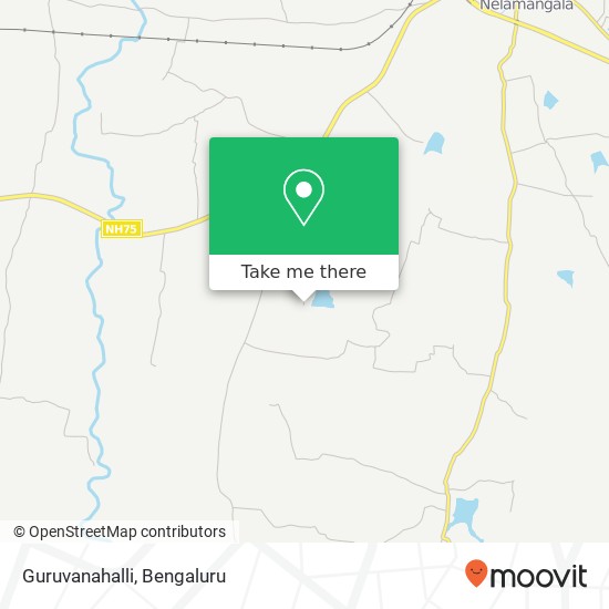 Guruvanahalli map