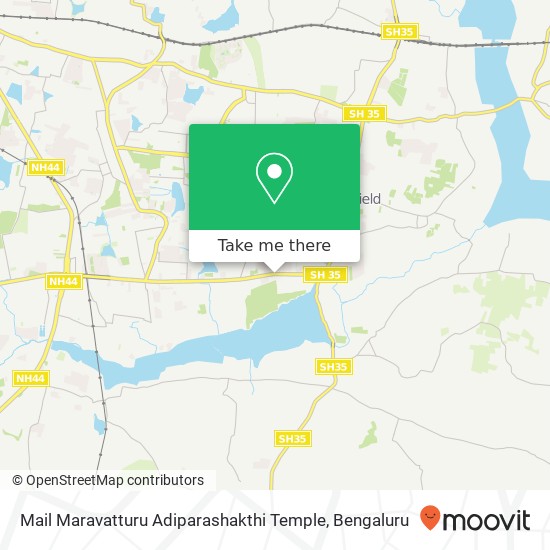 Mail Maravatturu Adiparashakthi Temple map