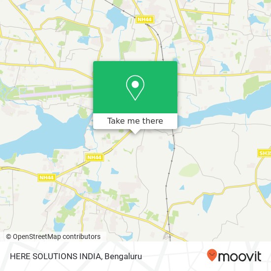 HERE SOLUTIONS INDIA map
