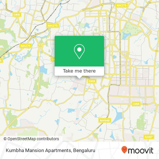 Kumbha Mansion Apartments map