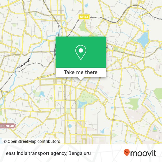 east india transport agency map