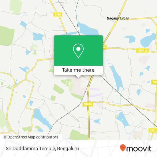 Sri Doddamma Temple map