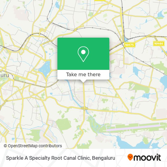 Sparkle A Specialty Root Canal Clinic map