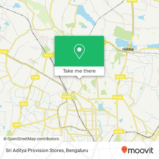 Sri Aditya Provision Stores map