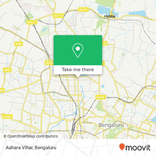 Aahara Vihar map