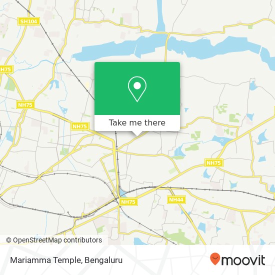Mariamma Temple map