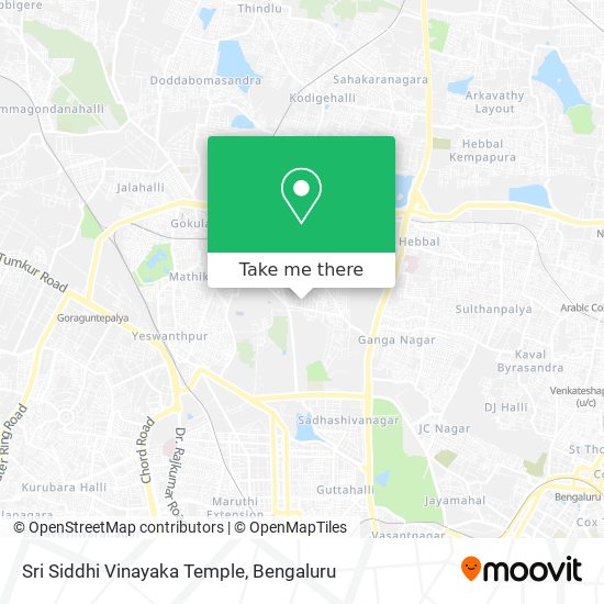 Sri Siddhi Vinayaka Temple map