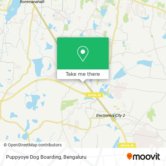 Puppyoye Dog Boarding map