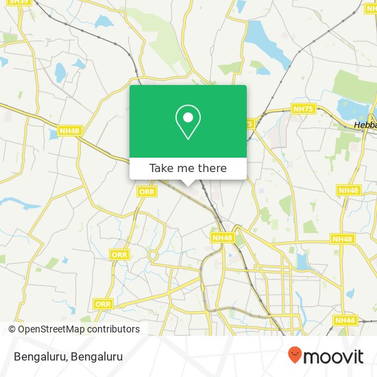 Bengaluru map