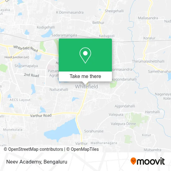 Neev Academy map