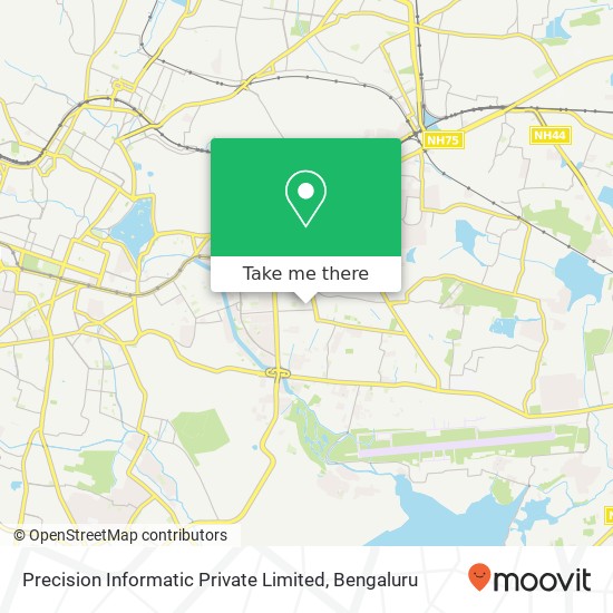 Precision Informatic Private Limited map