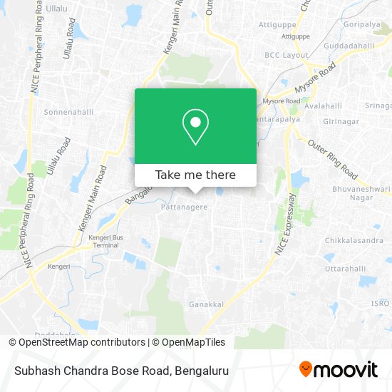 Subhash Chandra Bose Road map