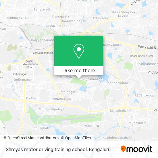 Shreyas motor driving training school map