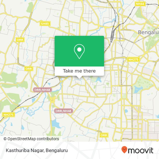 Kasthuriba Nagar map