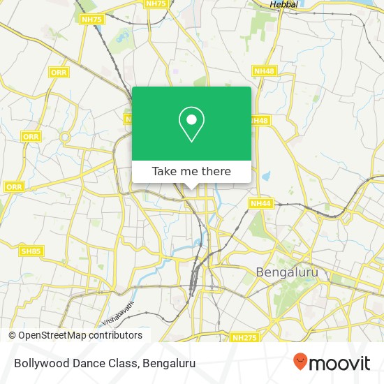 Bollywood Dance Class map