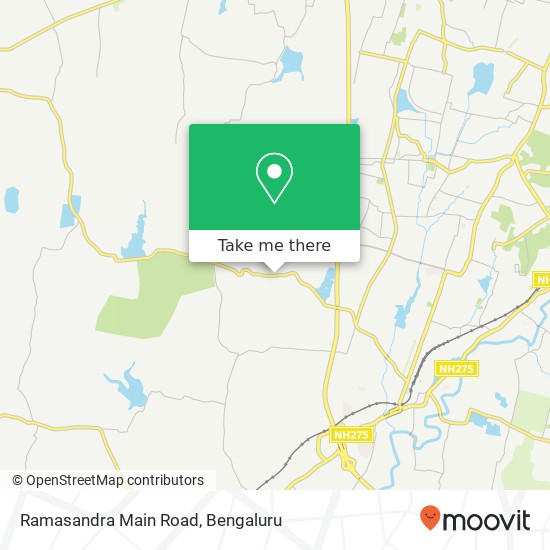 Ramasandra Main Road map