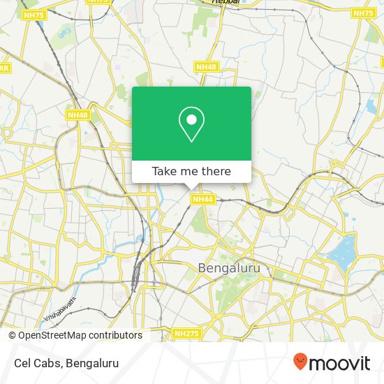 Cel Cabs map