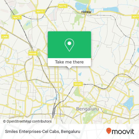 Smiles Enterprises-Cel Cabs map