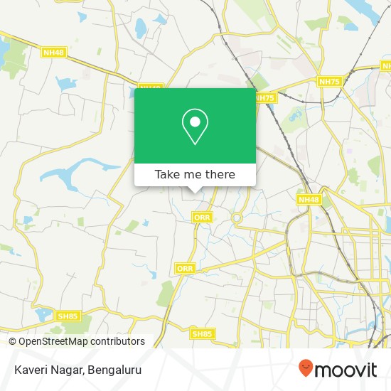 Kaveri Nagar map