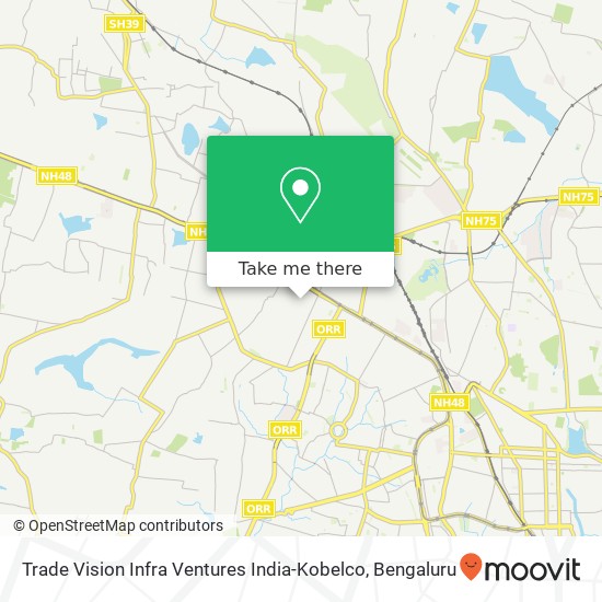 Trade Vision Infra Ventures India-Kobelco map