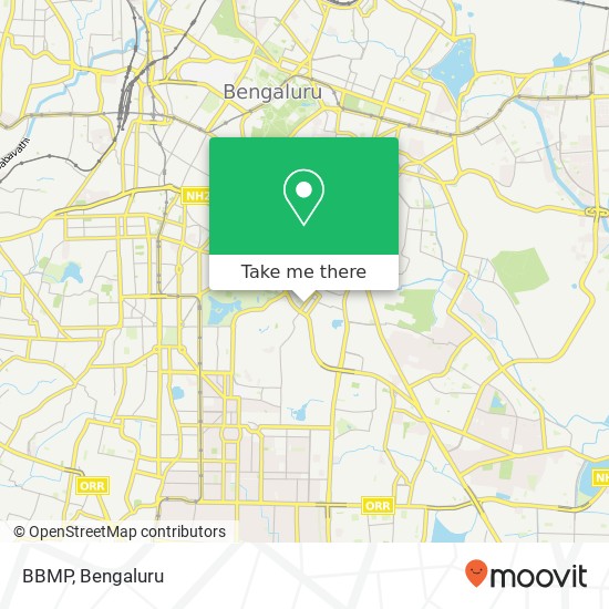 BBMP map