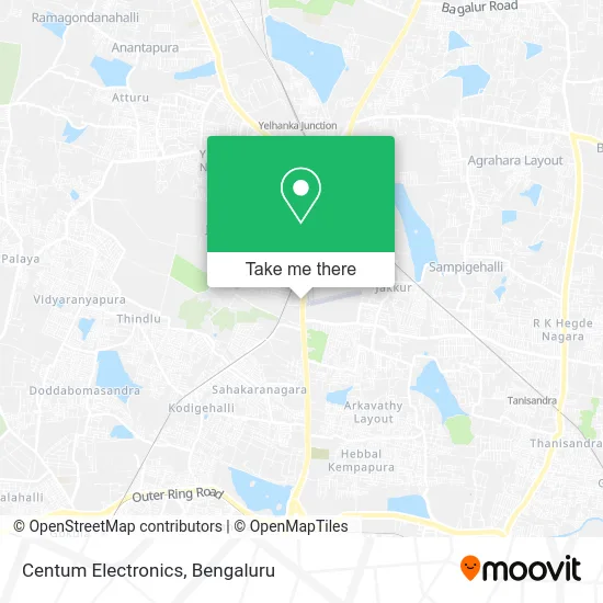 Centum Electronics map