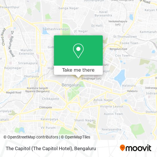 The Capitol (The Capitol Hotel) map
