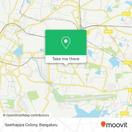 Seethappa Colony map