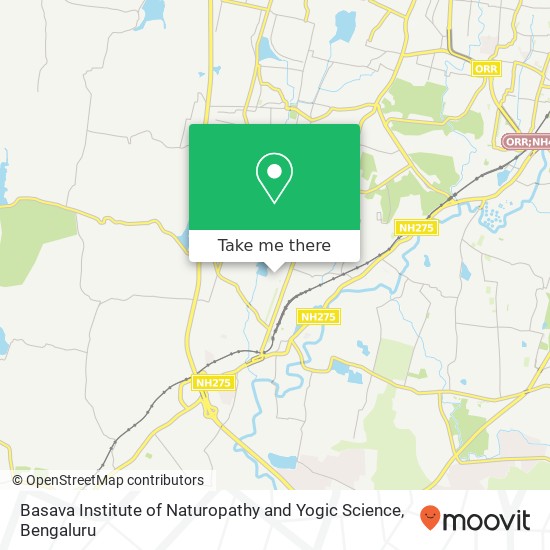 Basava Institute of Naturopathy and Yogic Science map