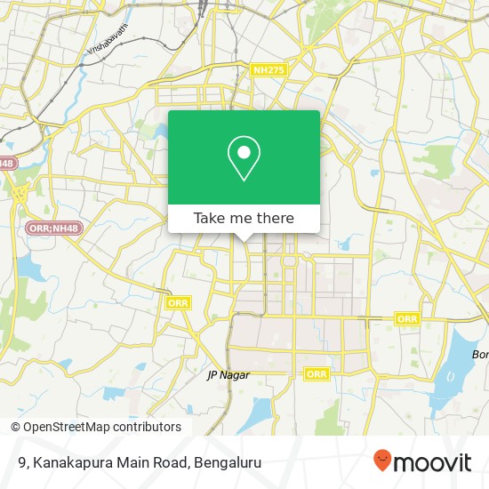 9, Kanakapura Main Road map