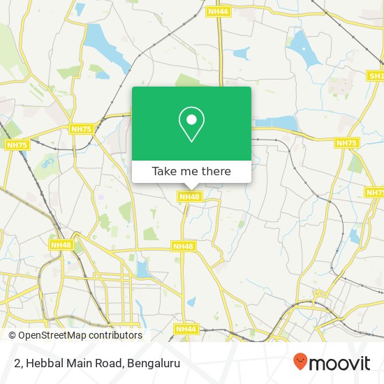 2, Hebbal Main Road map