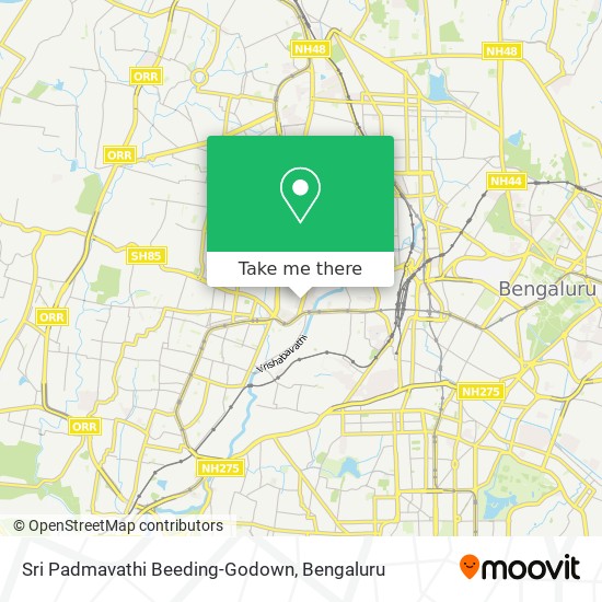 Sri Padmavathi Beeding-Godown map