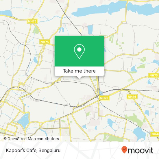 Kapoor's Cafe map