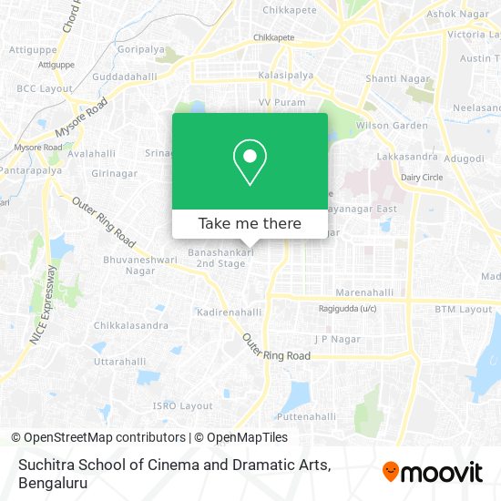 Suchitra School of Cinema and Dramatic Arts map