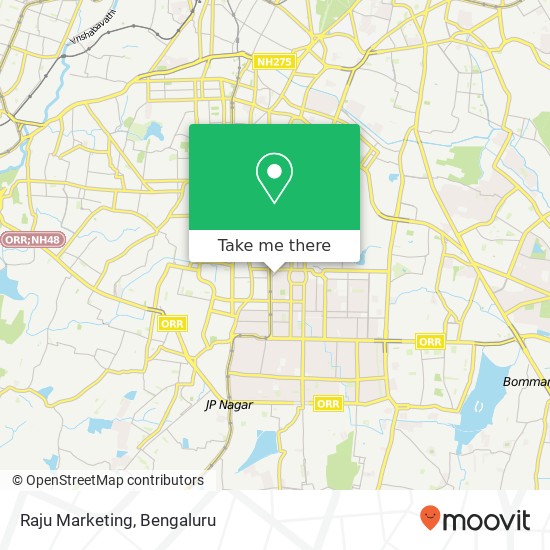 Raju Marketing map