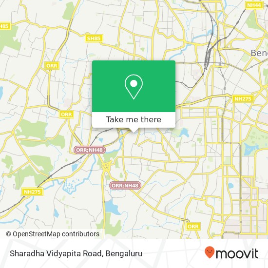 Sharadha Vidyapita Road map