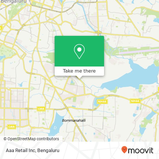 Aaa Retail Inc map