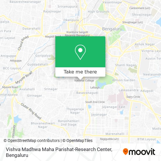 Vishva Madhwa Maha Parishat-Research Center map
