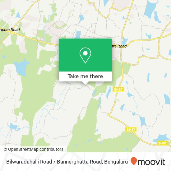 Bilwaradahalli Road / Bannerghatta Road map