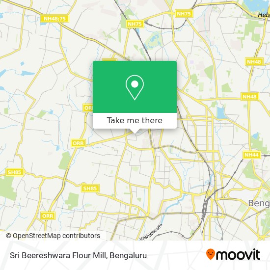 Sri Beereshwara Flour Mill map