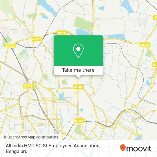 All India HMT SC St Employees Association map