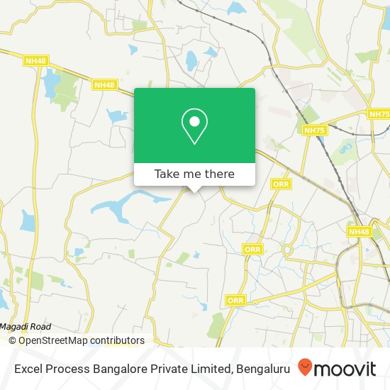 Excel Process Bangalore Private Limited map