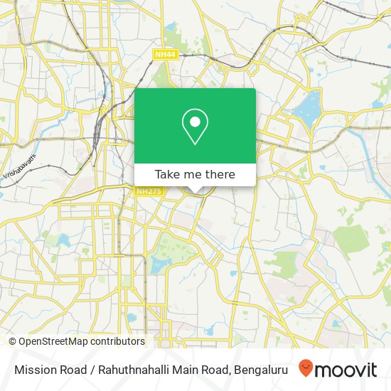 Mission Road / Rahuthnahalli Main Road map