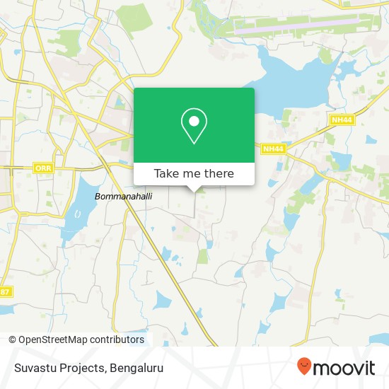 Suvastu Projects map