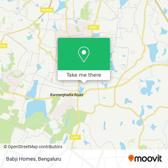Babji Homes map