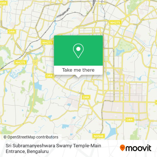 Sri Subramanyeshwara Swamy Temple-Main Entrance map