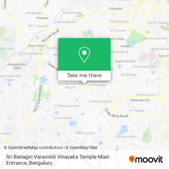 Sri Banagiri Varasiddi Vinayaka Temple-Main Entrance map