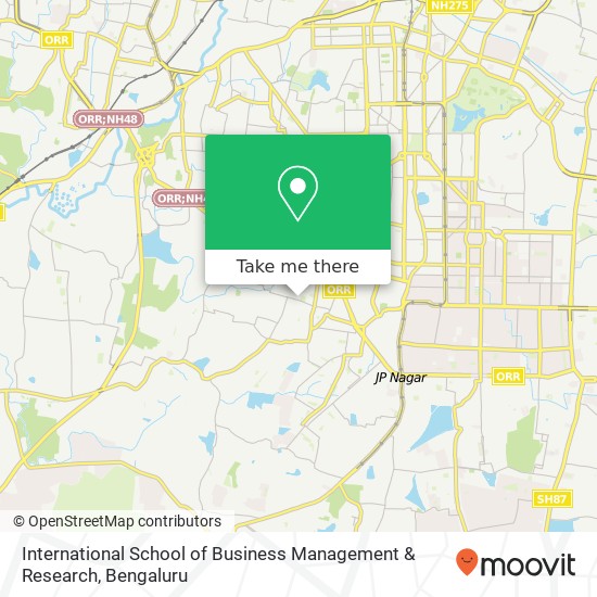 International School of Business Management & Research map