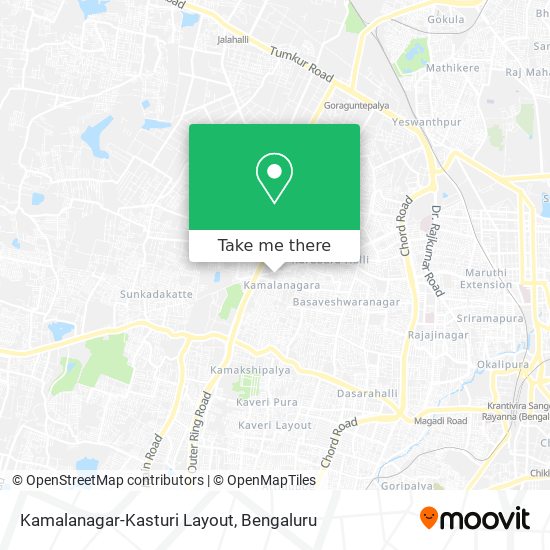 Kamalanagar-Kasturi Layout map