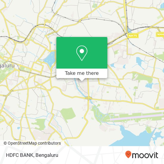 HDFC BANK map